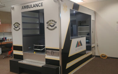 Ambulance Simulator Provides Hand-On Training for Emergency Responder Students